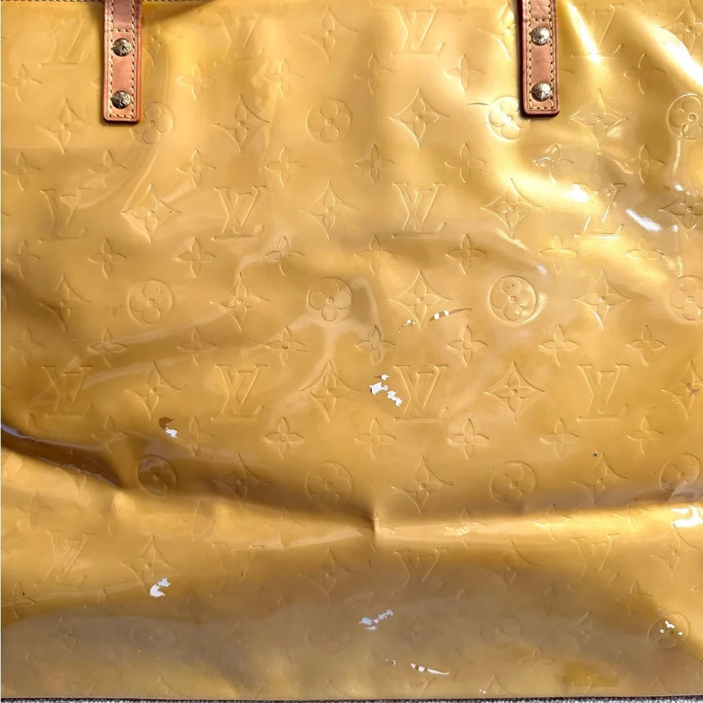 Authentic Louis Vuitton Reade GM Tote bag yellow - Picture 8 of 16